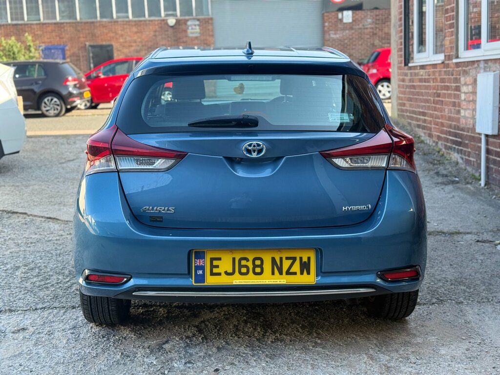 Toyota Auris 1.8 Vvt-h Icon Tech Hatchback Hybrid Cv Blue #6