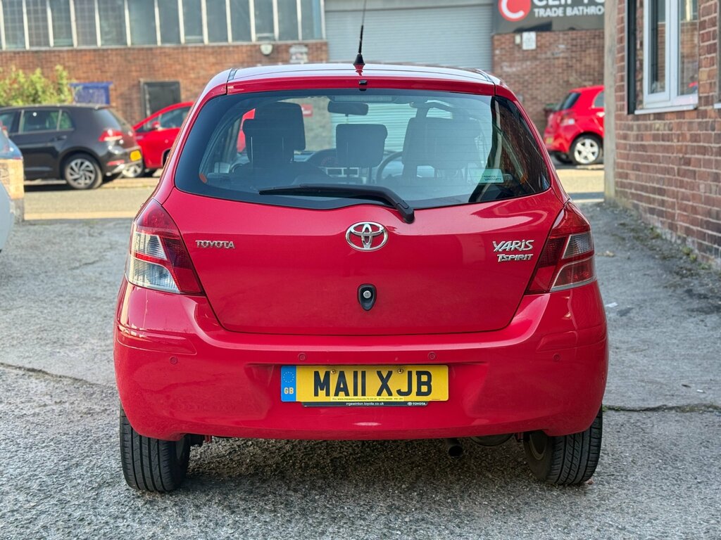 Toyota Yaris 1.33 Dual Vvt-i T Spirit Hatchback Mult Red #5