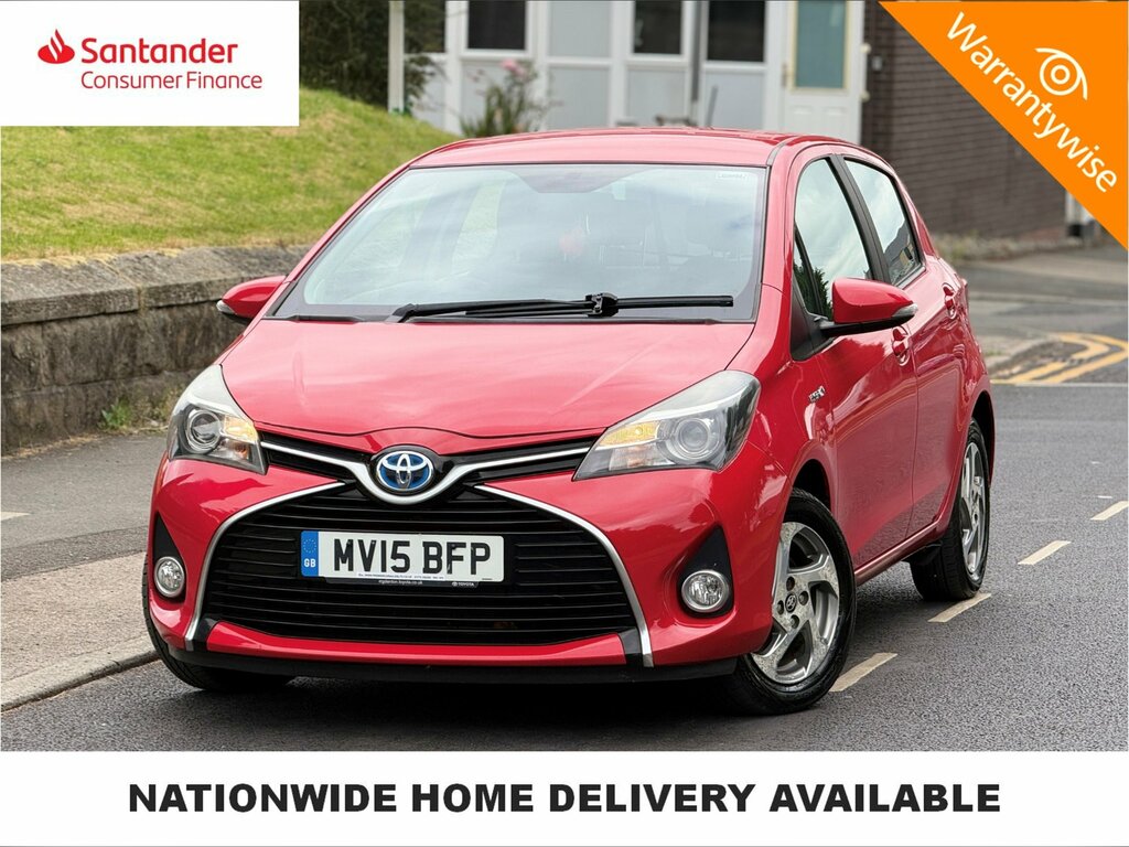 Toyota Yaris 1.5 Vvt-h Icon Hatchback Hybrid E-cvt E Red