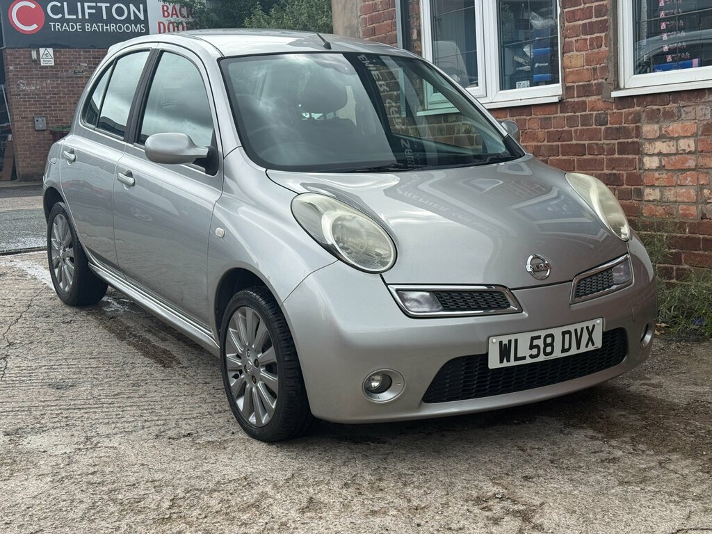 Nissan Micra 1.4 16V Tekna Hatchback 154 Gk Silver #3