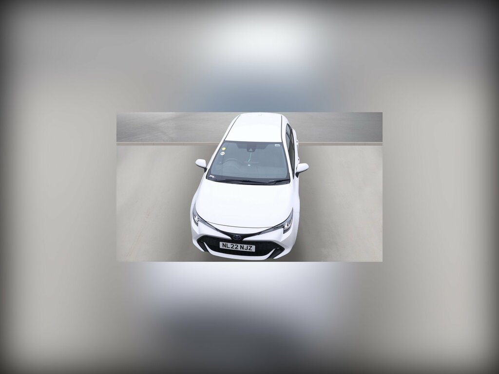 Toyota Corolla 1.8 Vvt-h Gpf Icon Tech Hatchback Hybri White