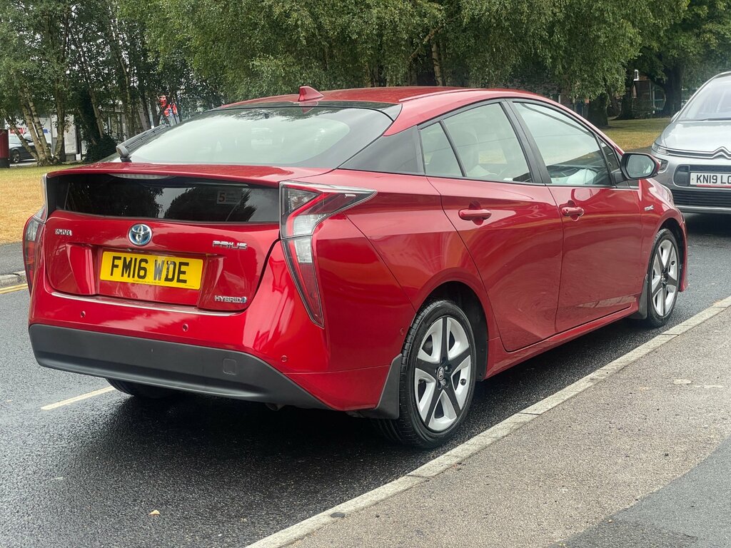 Toyota Prius 1.8 Vvt-h Excel Hatchback Hybrid Cvt Eu Red #6