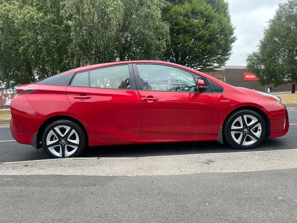 Toyota Prius 1.8 Vvt-h Excel Hatchback Hybrid Cvt Eu Red #5