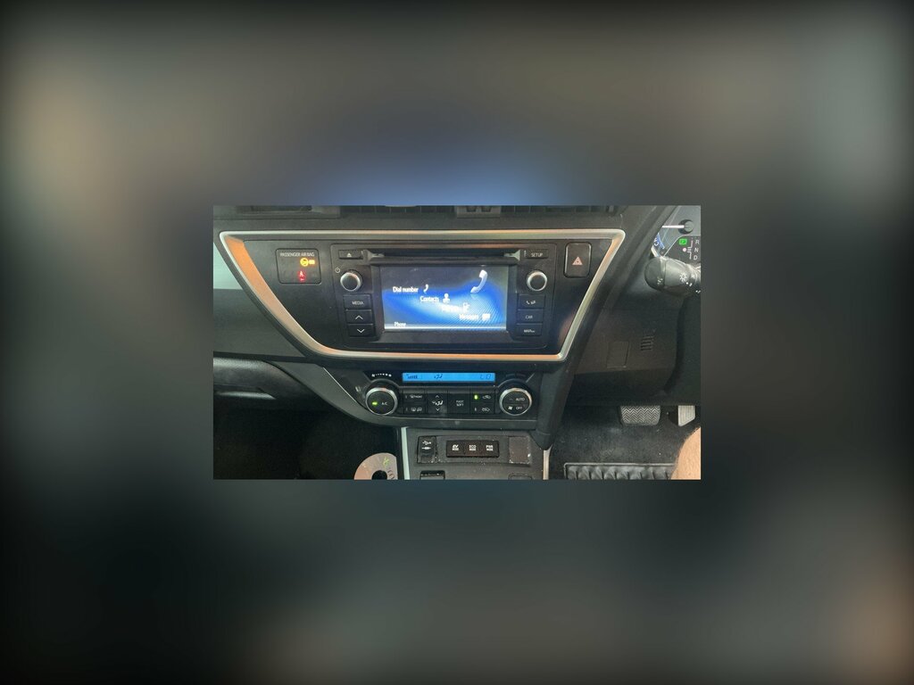Toyota Auris 1.8 Vvt-h Icon Hatchback Hybrid Cvt Eur Red #2