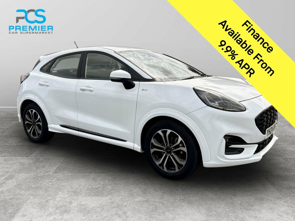 Ford Puma T Ecoboost Mhev St-line White