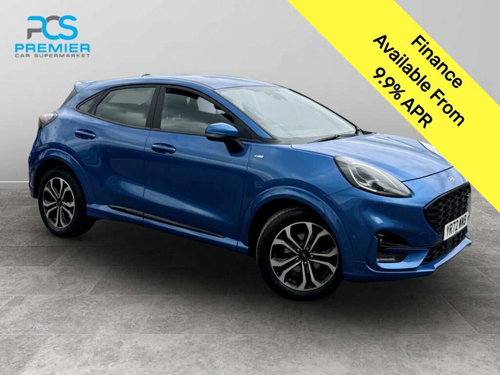 Ford Puma St-line Blue