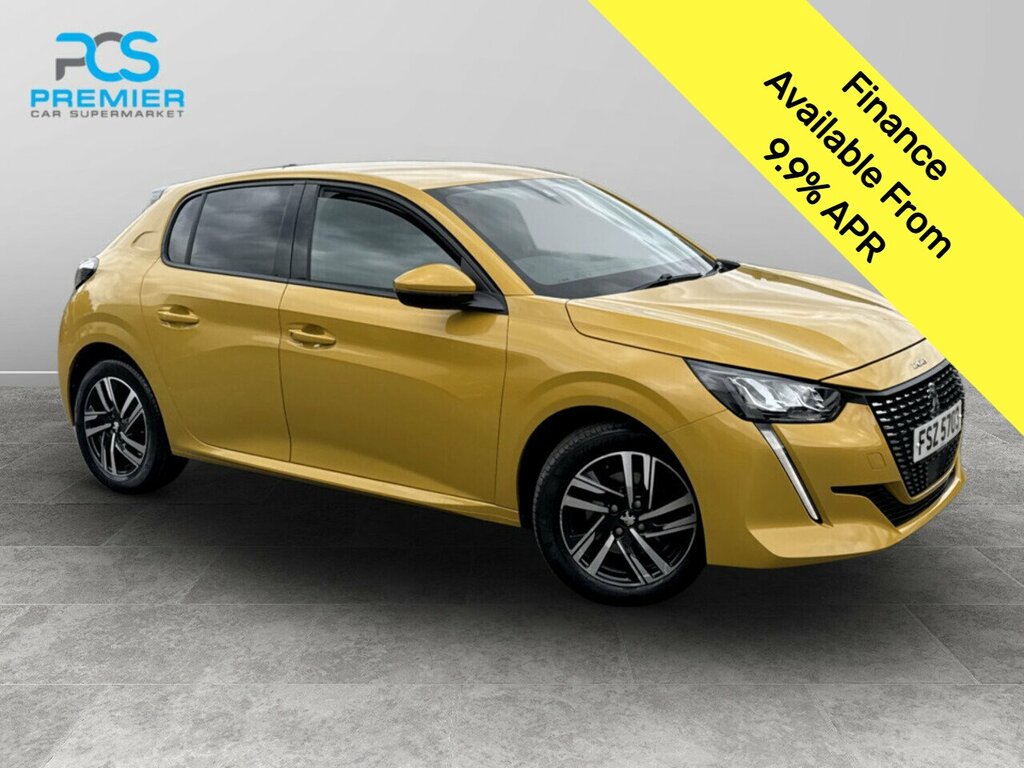 Peugeot 208 Puretech Allure Premium Yellow
