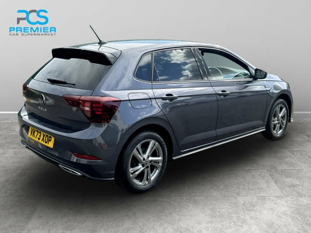 Volkswagen Polo Tsi R-line VK73XOP Grey #4