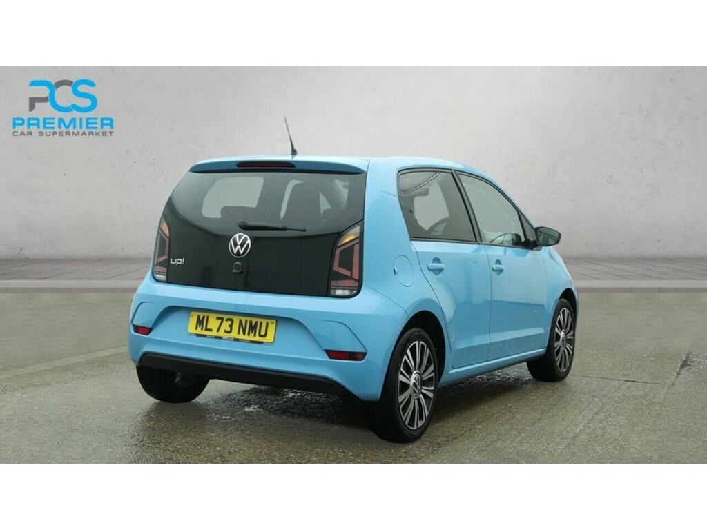 Volkswagen Up Black Edition Blue #4