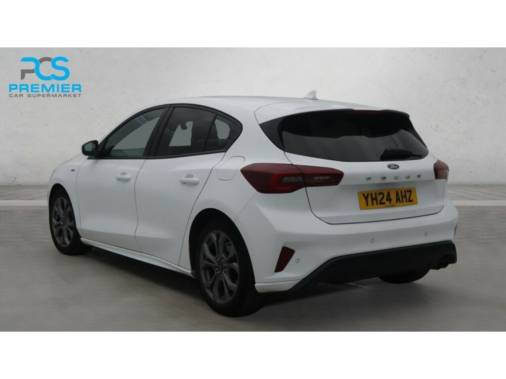 Ford Focus T Ecoboost Mhev St-line YH24AHZ White #6