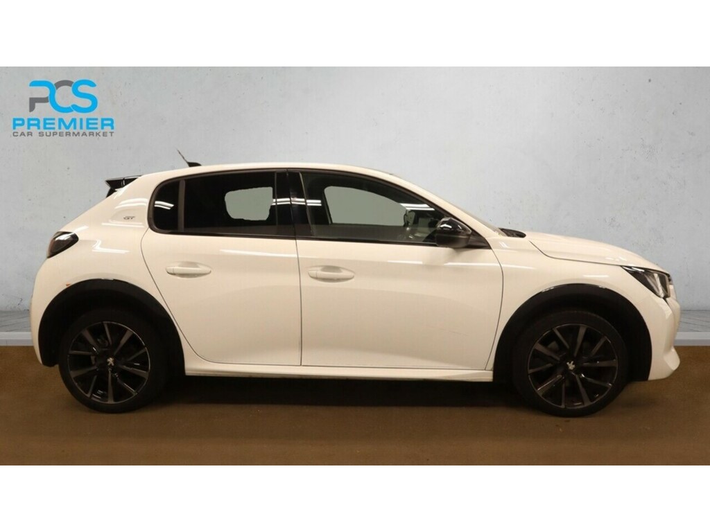 Peugeot 208 Puretech Gt White #2
