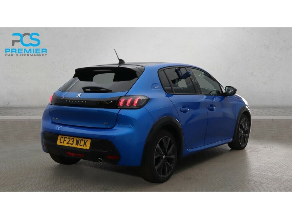 Peugeot 208 Puretech Gt Blue #4
