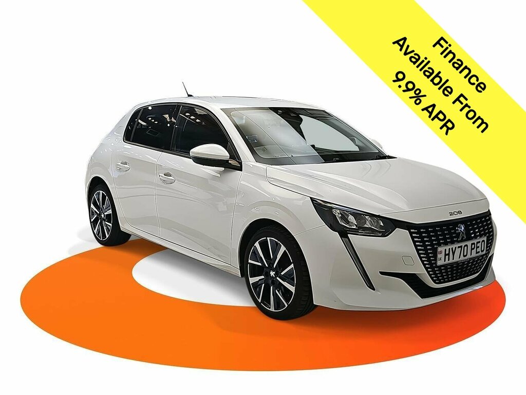 Peugeot 208 Puretech Allure Premium White