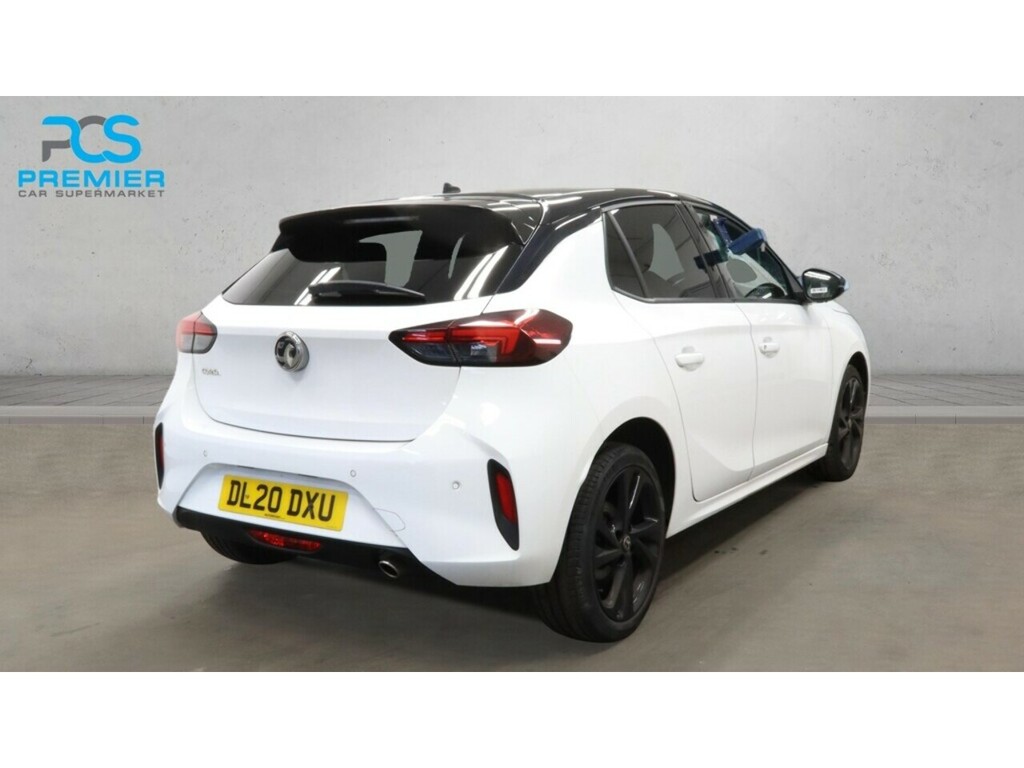 Vauxhall Corsa Turbo Sri Premium White #4
