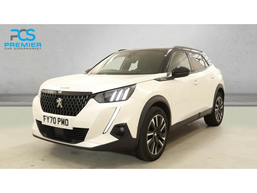Peugeot 2008 Puretech Gt Line White #2
