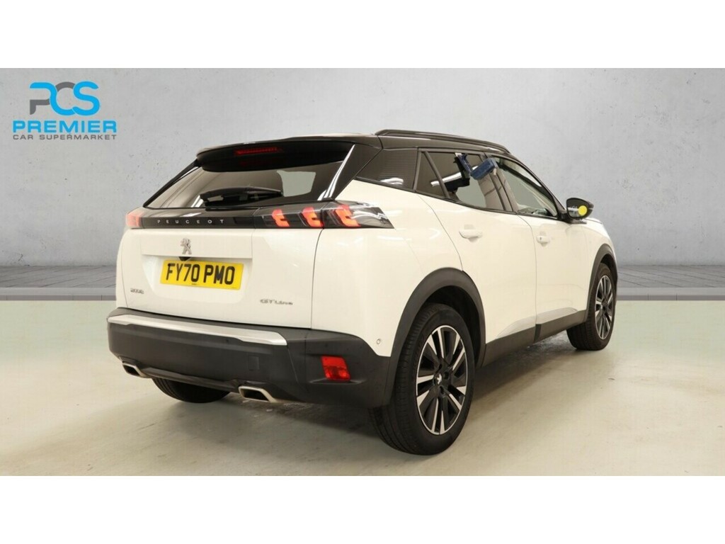 Peugeot 2008 Puretech Gt Line White #4