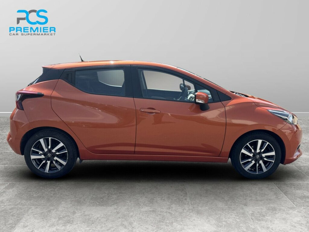 Nissan Micra Acenta Orange #4