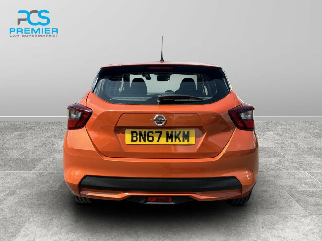 Nissan Micra Acenta Orange #3