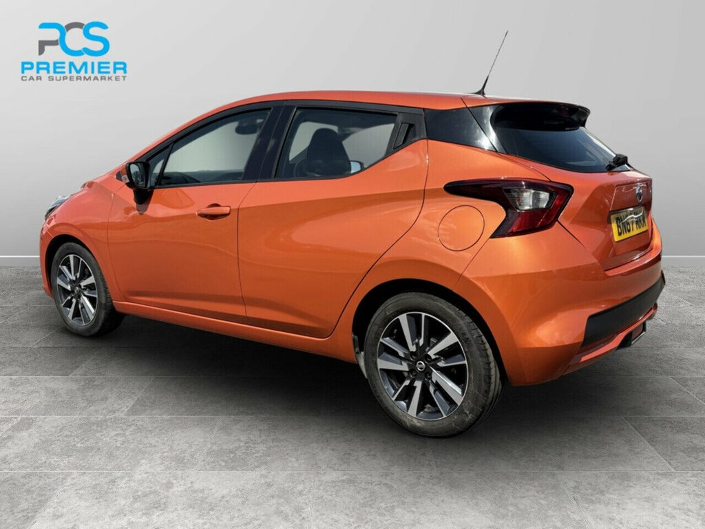 Nissan Micra Acenta Orange #5