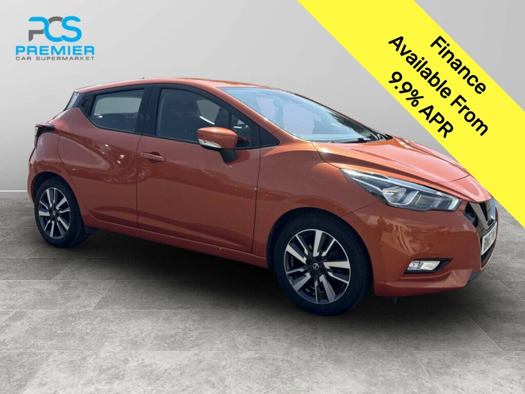 Nissan Micra Acenta Orange