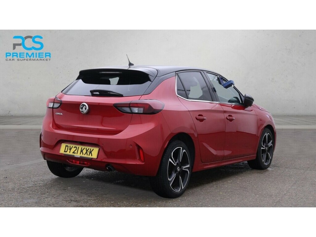 Vauxhall Corsa Turbo Elite Nav Premium DY21KXK Red #4