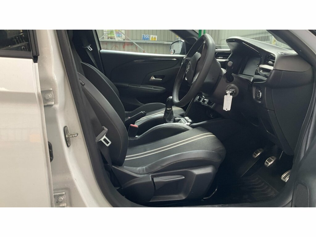 Vauxhall Corsa Gs MJ24XUP White #3