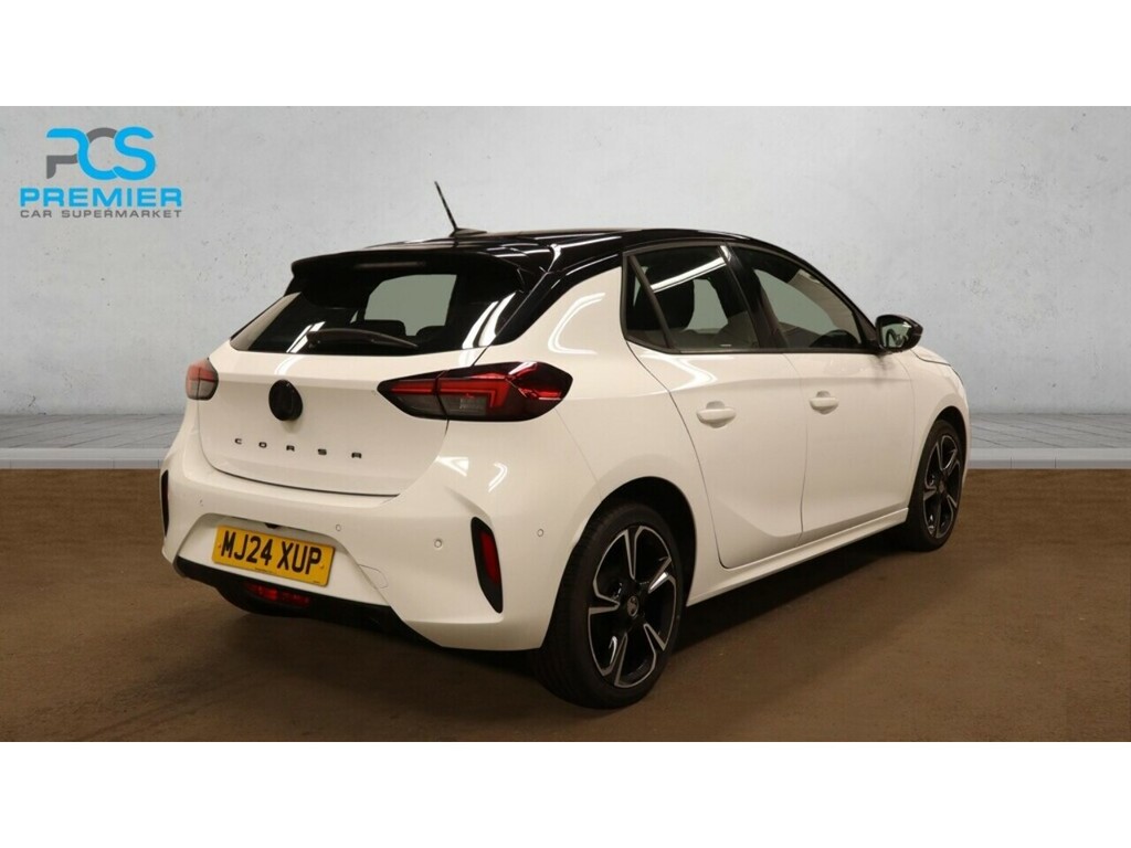 Vauxhall Corsa Gs MJ24XUP White #4