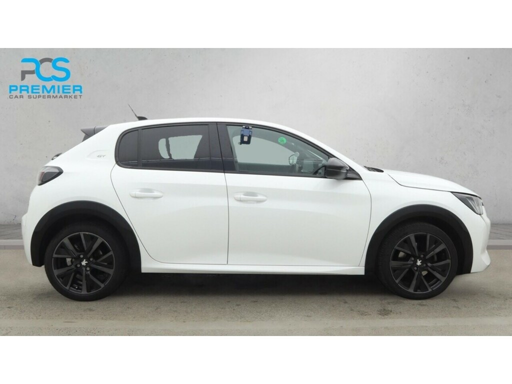 Peugeot 208 Puretech Gt White #2