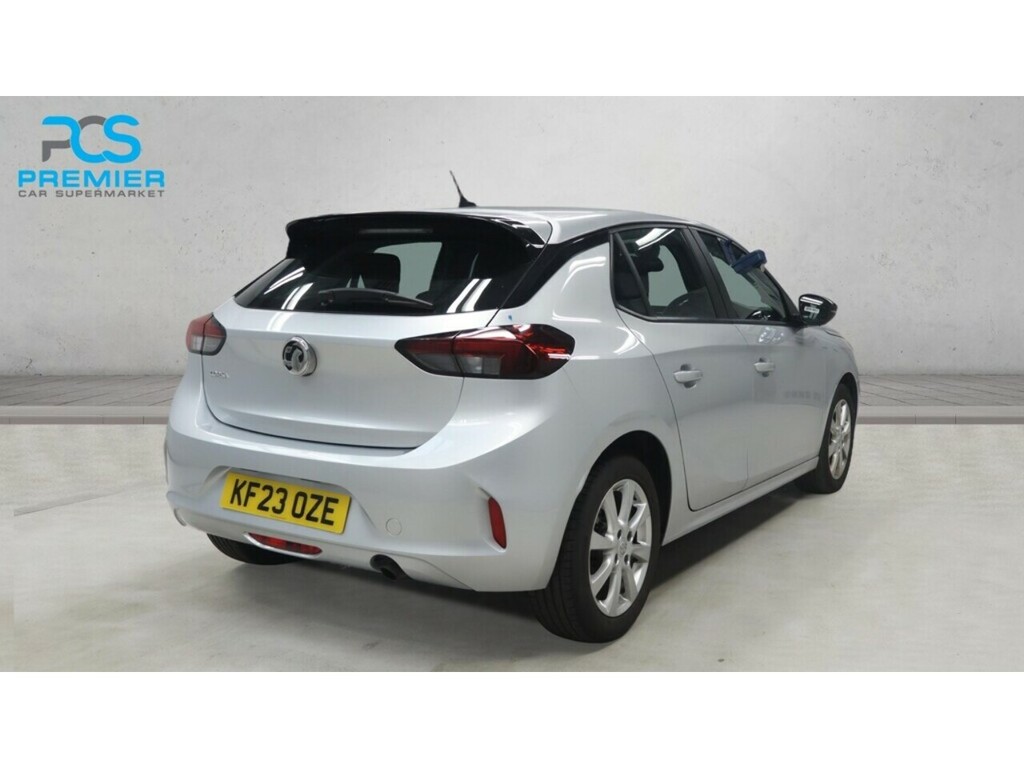 Vauxhall Corsa Turbo Design KF23OZE Silver #4