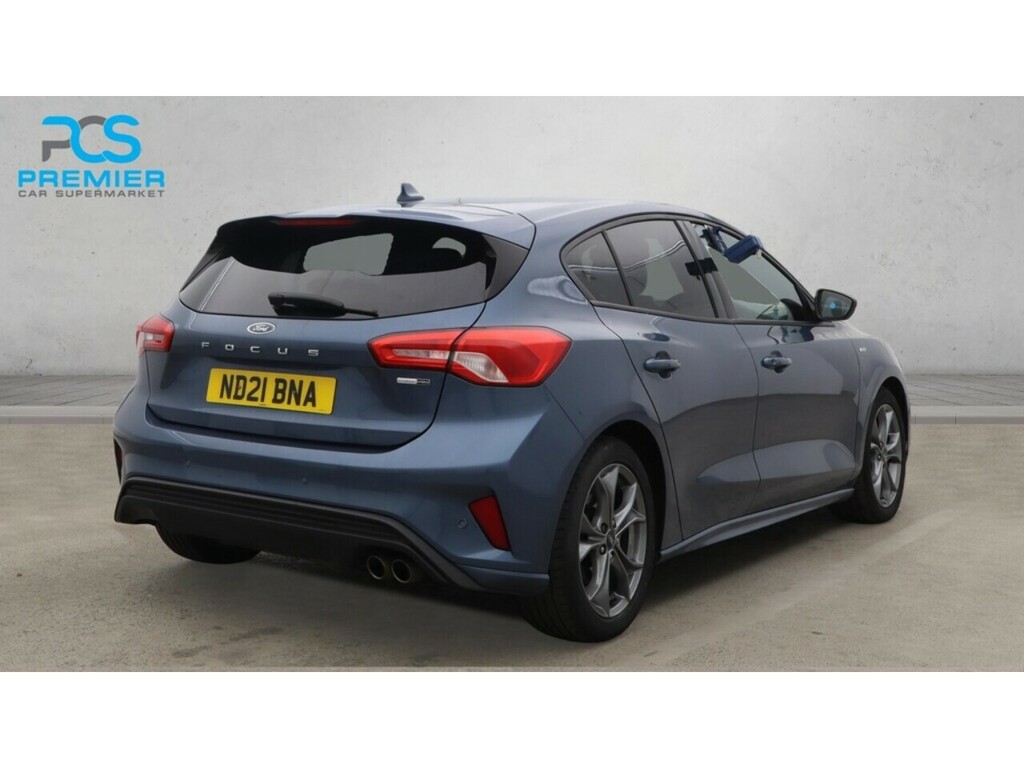 Ford Focus T Ecoboost Mhev St-line Edition ND21BNA Blue #4
