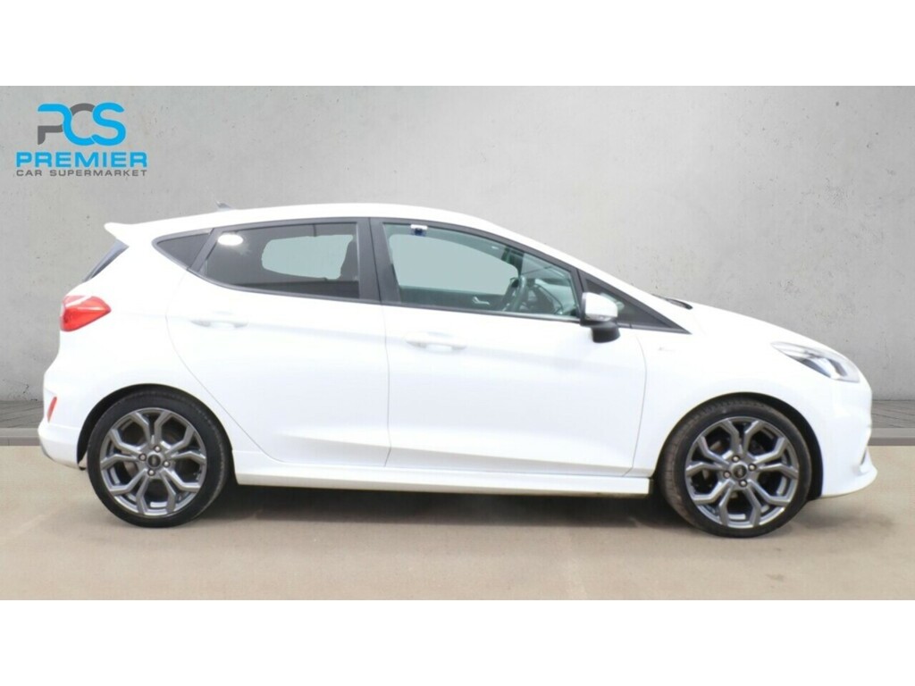 Ford Fiesta T Ecoboost Mhev St-line Edition GX21LZJ White #2