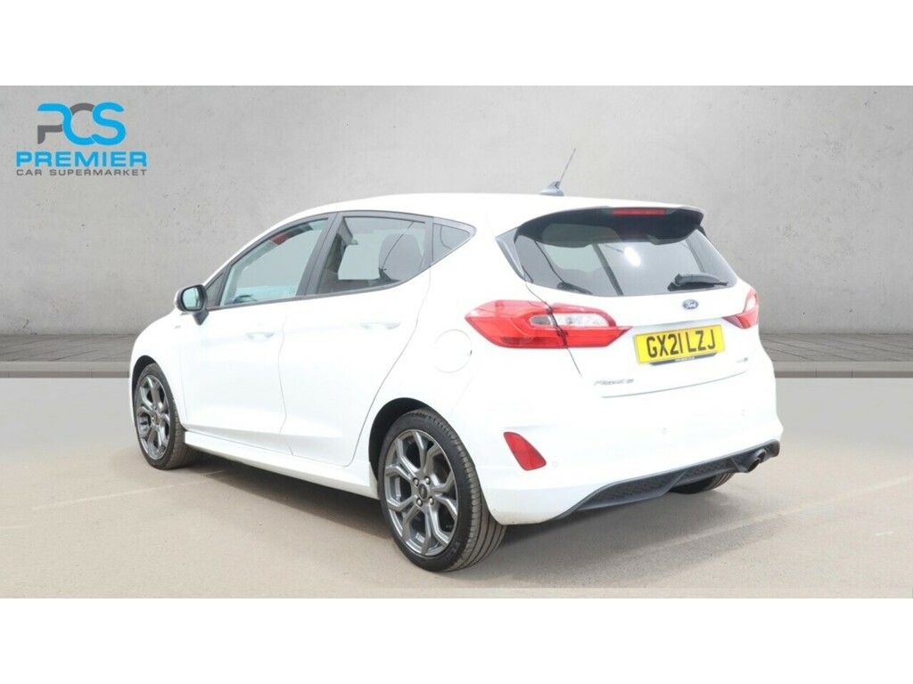 Ford Fiesta T Ecoboost Mhev St-line Edition GX21LZJ White #6