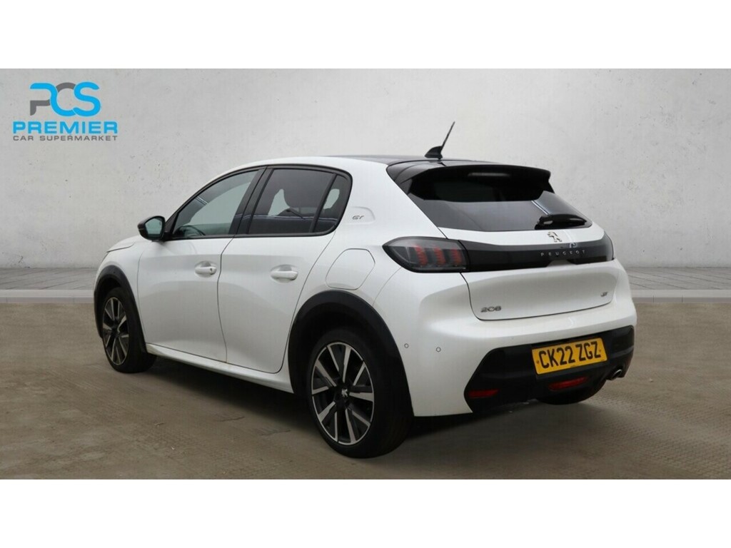 Peugeot 208 Puretech Gt CK22ZGZ White #6