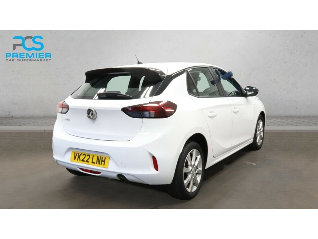 Vauxhall Corsa Turbo Se Edition VK22LNH White #4