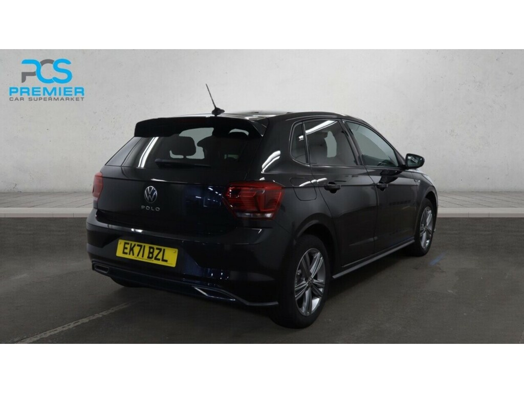 Volkswagen Polo Tsi R-line Black #4