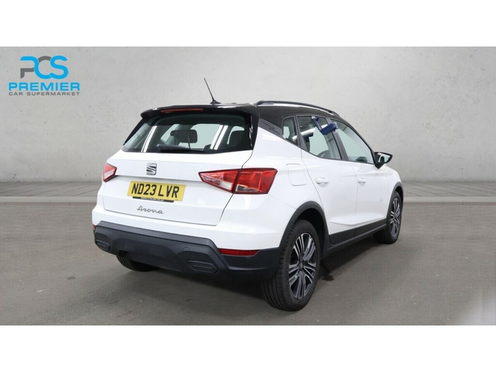 Seat Arona Tsi Evo Se White #4