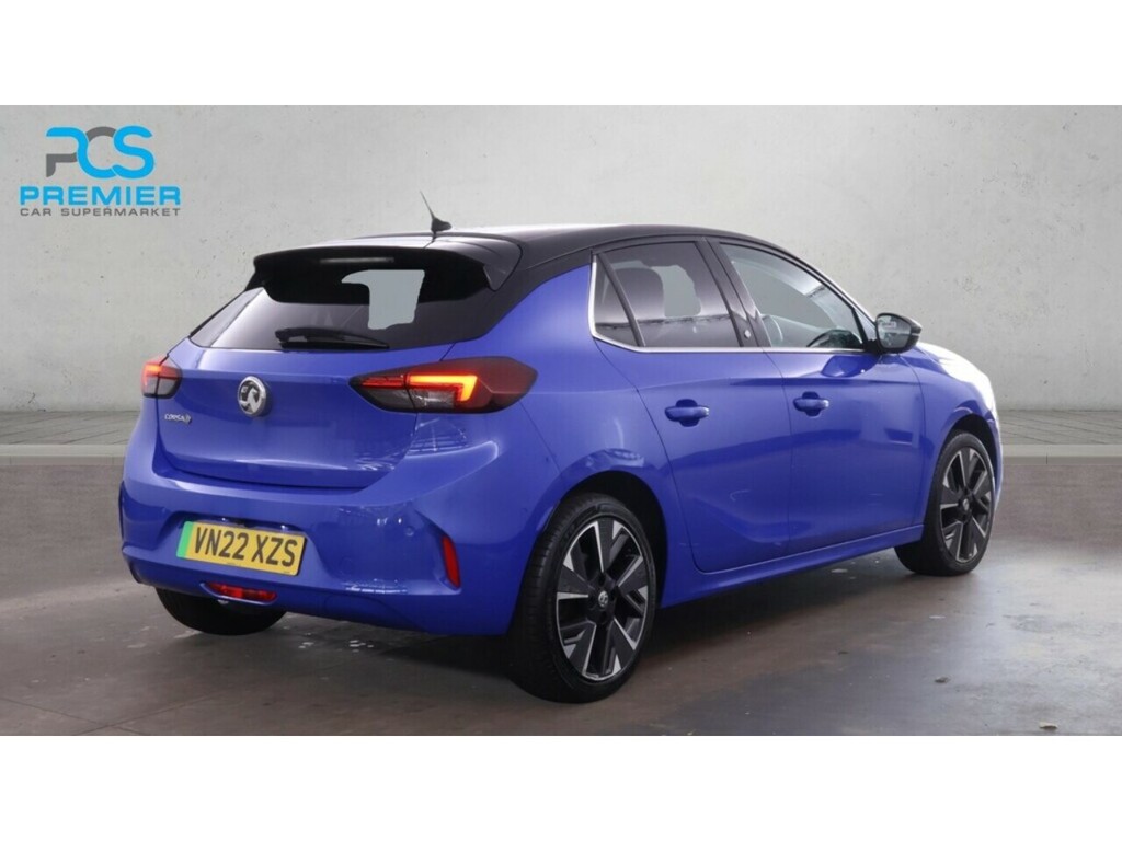 Vauxhall Corsa-e Elite Premium Blue #4