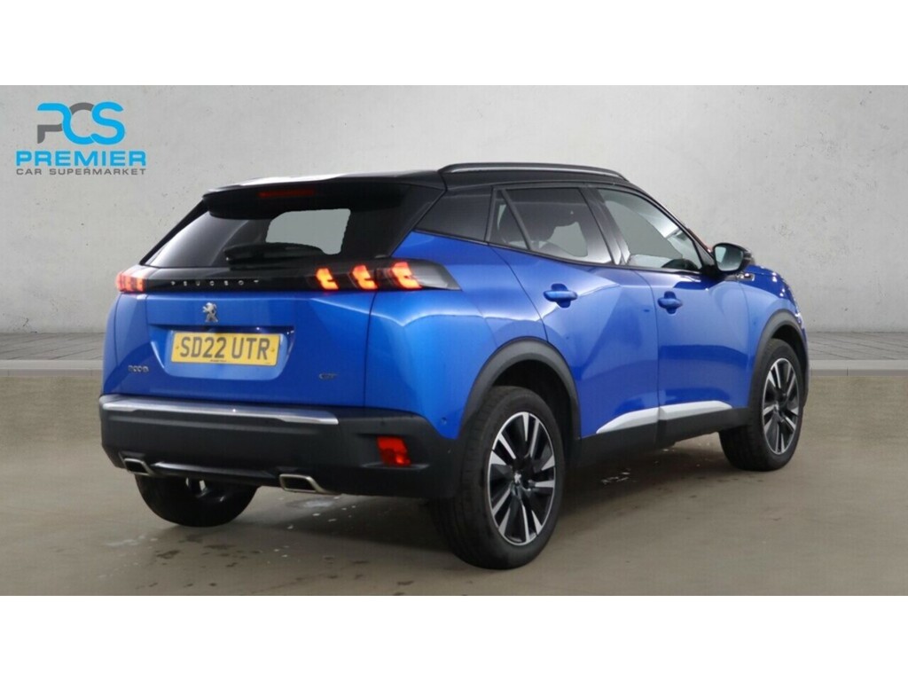 Peugeot 2008 Puretech Gt Premium Blue #4