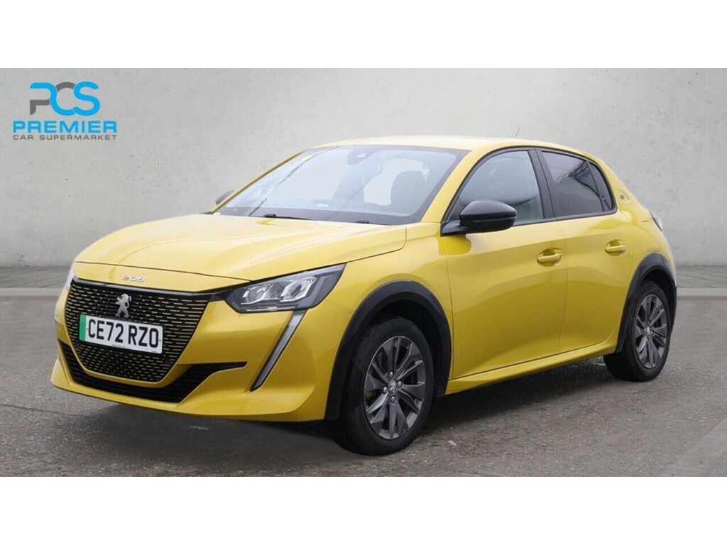 Peugeot e-208 Active Premium Yellow #2
