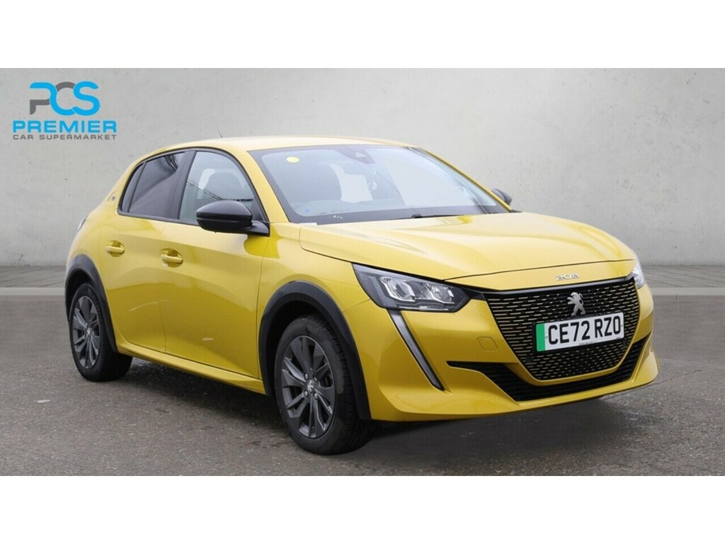 Peugeot e-208 Active Premium Yellow