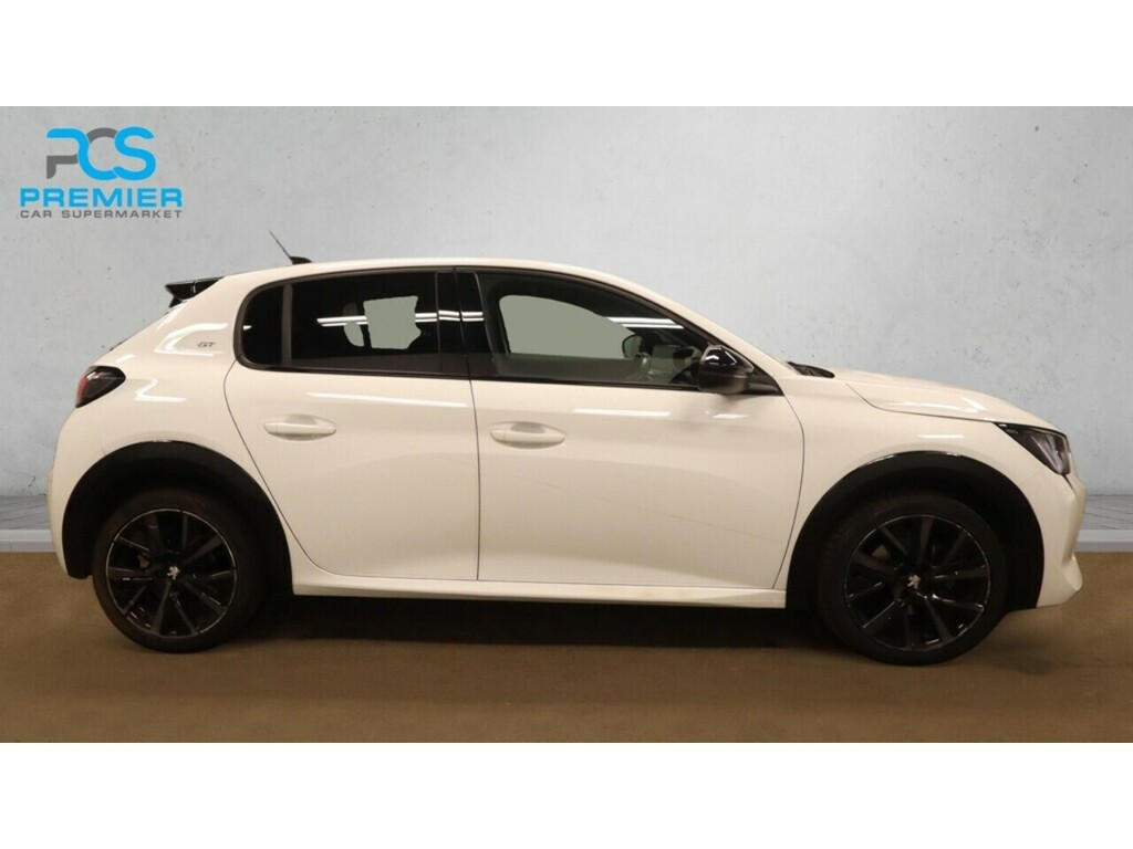 Peugeot 208 Puretech Gt White #2