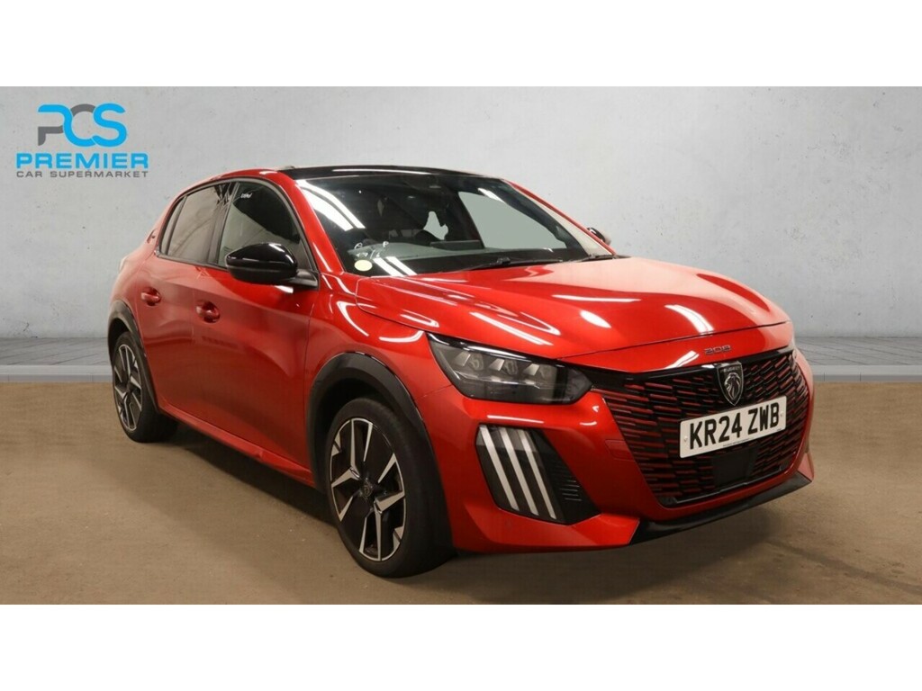 Peugeot 208 Puretech Gt Red