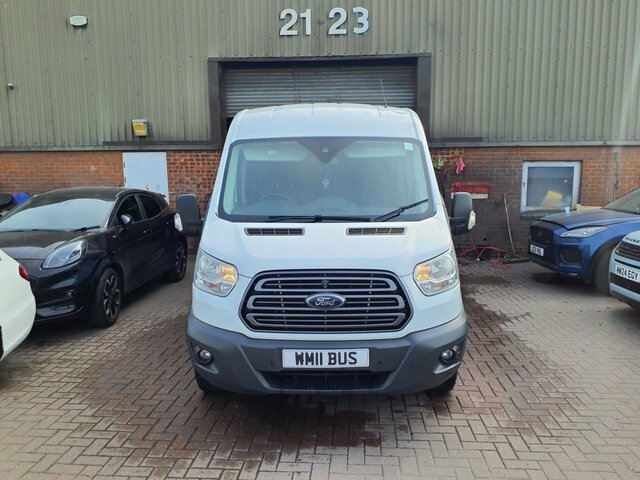 Ford Transit Custom 2.2 Tdci 350 Hdt Trend Minibus L WM11BUS White #2