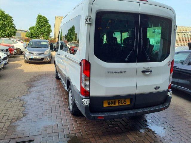 Ford Transit Custom 2.2 Tdci 350 Hdt Trend Minibus L WM11BUS White #6