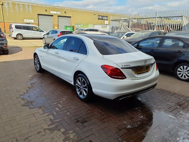 Mercedes-Benz C Class 2.0 C350e 6.4Kwh Sport Premium Saloon White #6