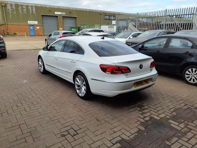 Volkswagen CC 2.0 Tdi Bluemotion Tech Gt Saloon Dsg E White #6
