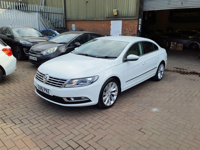 Volkswagen CC 2.0 Tdi Bluemotion Tech Gt Saloon Dsg E White #3