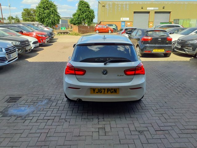 BMW 1 Series 2.0 118D Se Hatchback Euro 6 S S YJ67PGN White #5