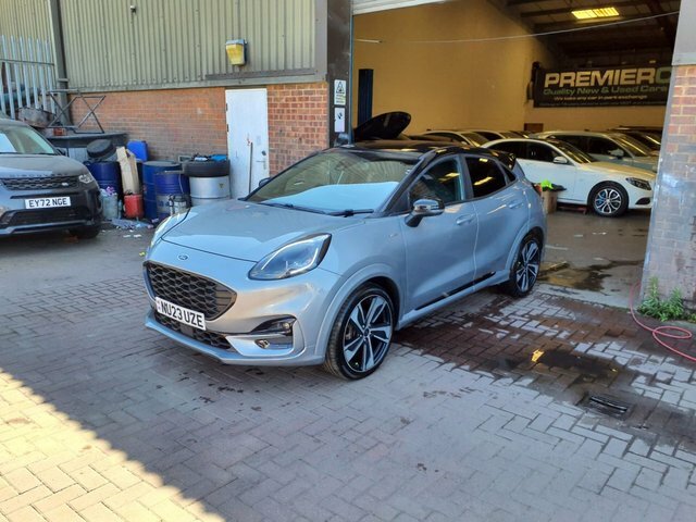 Ford Puma 1.0 Ecoboost Hybrid Mhev St-line Hatchback Silver #3
