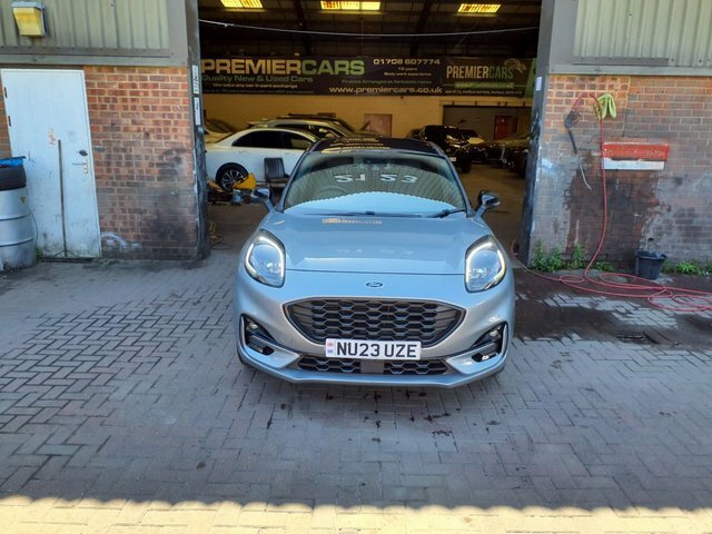 Ford Puma 1.0 Ecoboost Hybrid Mhev St-line Hatchback Silver #2